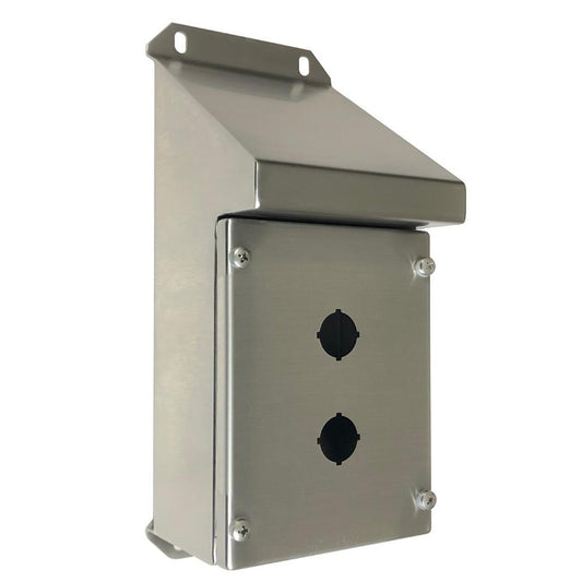 Sloped Roof Push Button Station