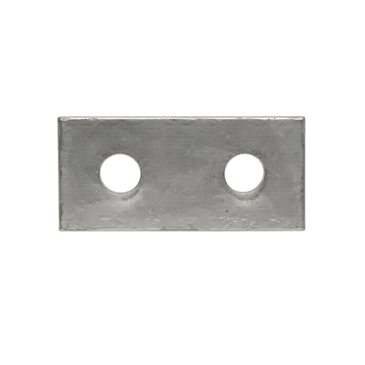 L1000 STRAIGHT 2 HOLE BRACKET HDG